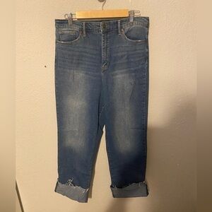 Scoop hi rise skinny crops Size 10